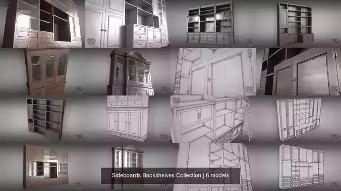 Sideboards Bookshelves Collection 