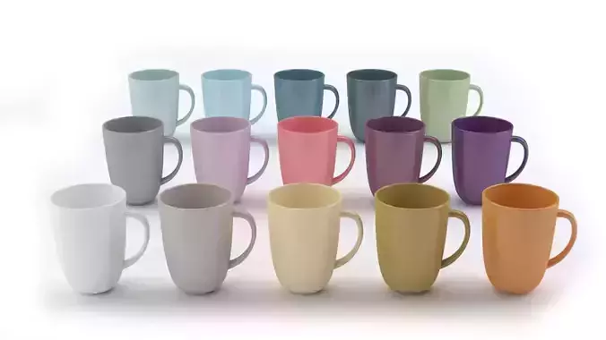 Colorful Mug Set