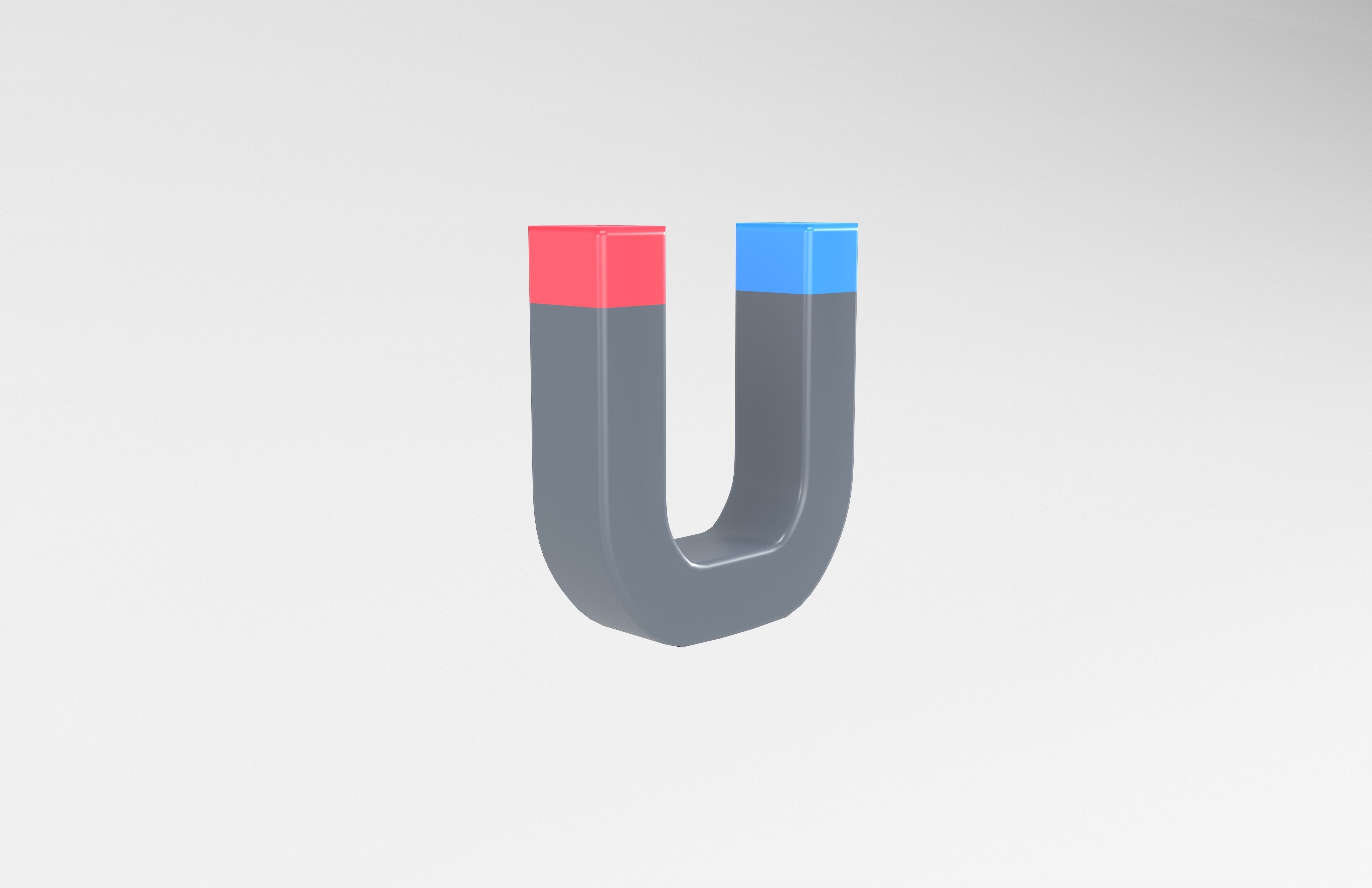 Magnet v1 001 Low-poly 3D model_3