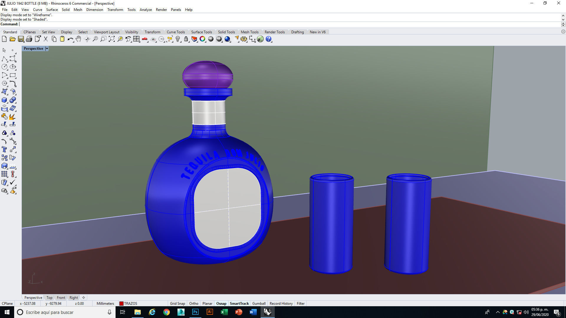 Tequila Don Julio Blanco 1942 3D model_20