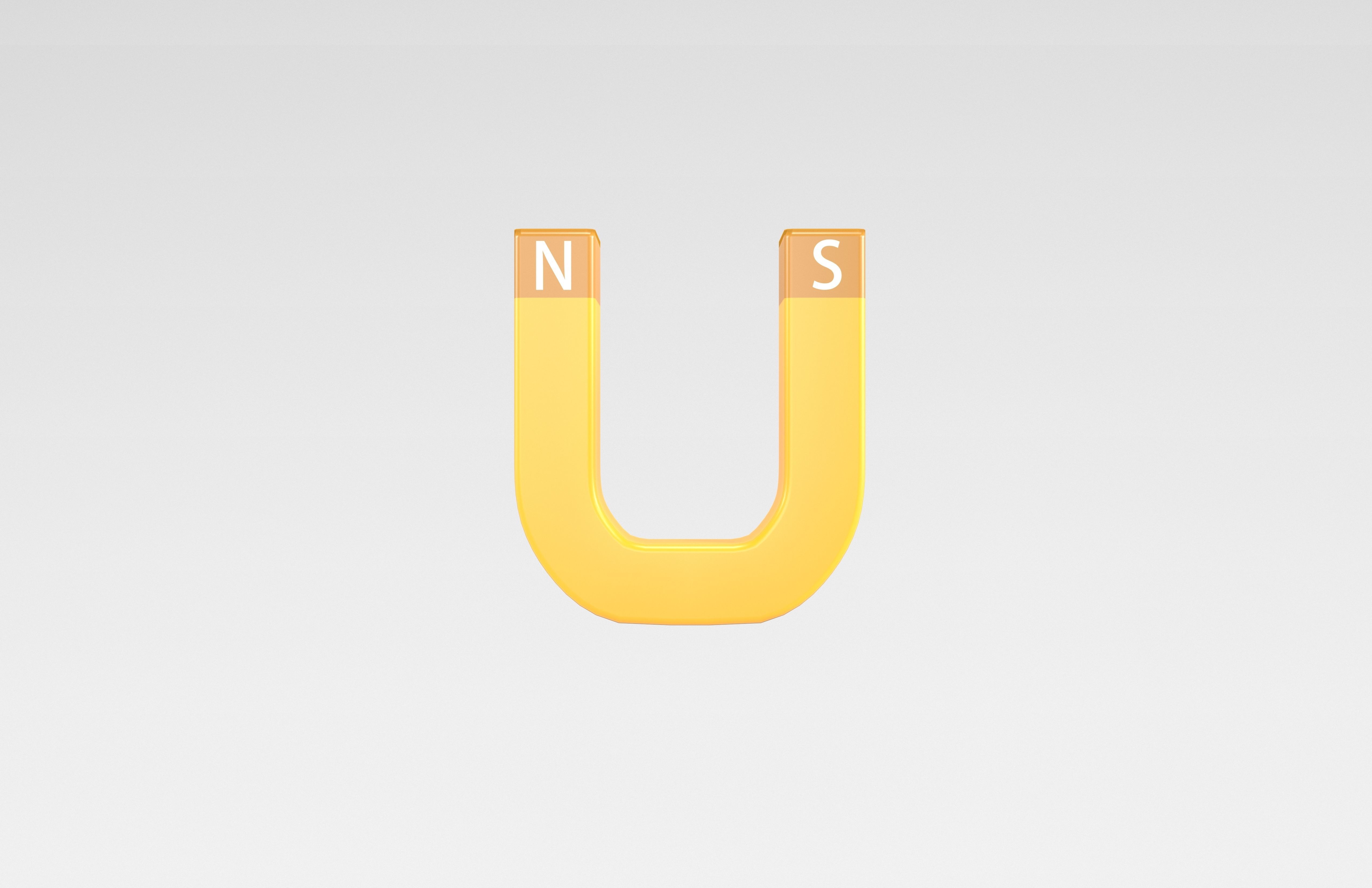 Magnet v1 007 Low-poly 3D model_1