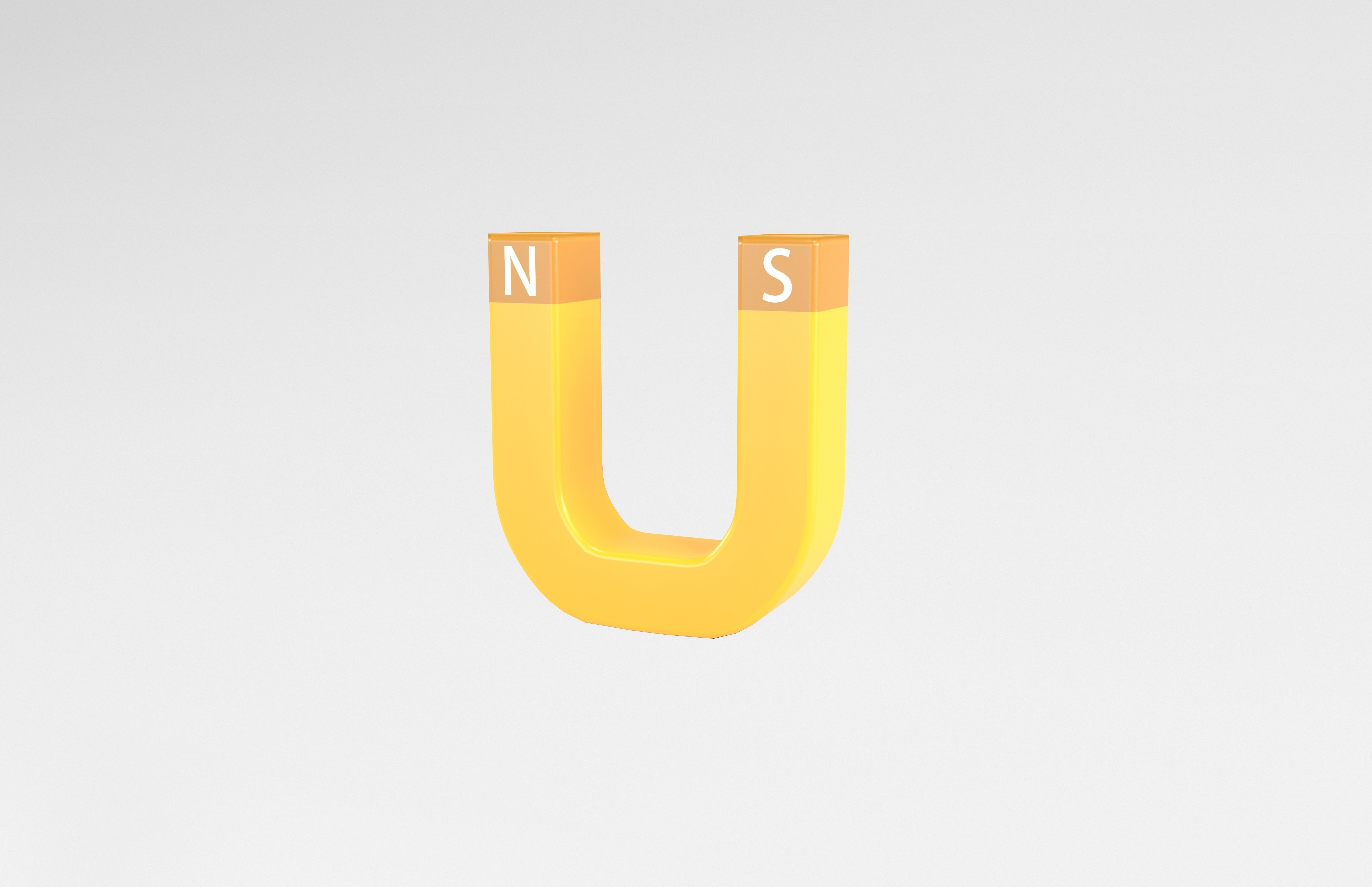 Magnet v1 007 Low-poly 3D model_2