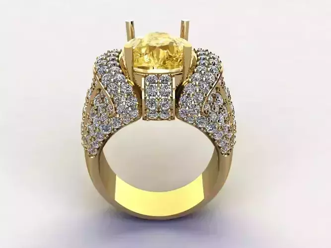 Ring2 sapphire and diamond engagement ring