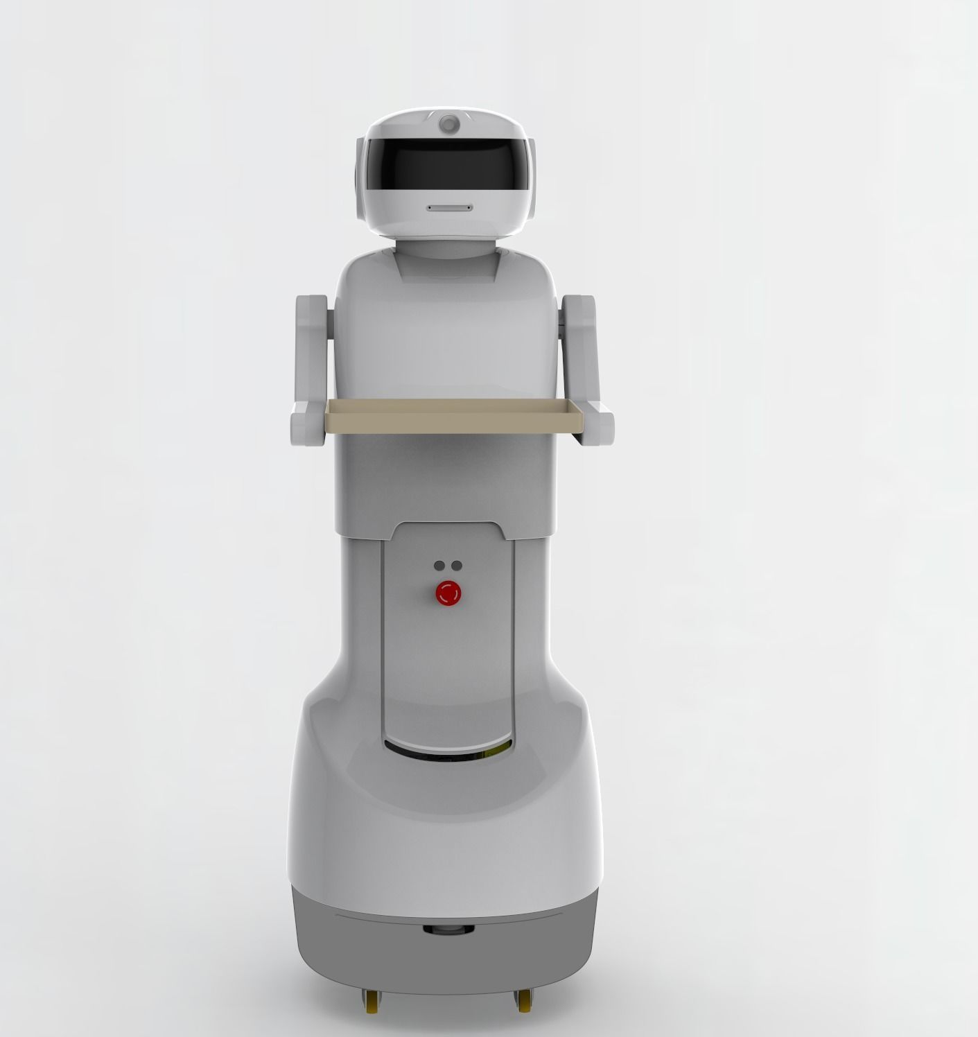 Server robot 3D model_8