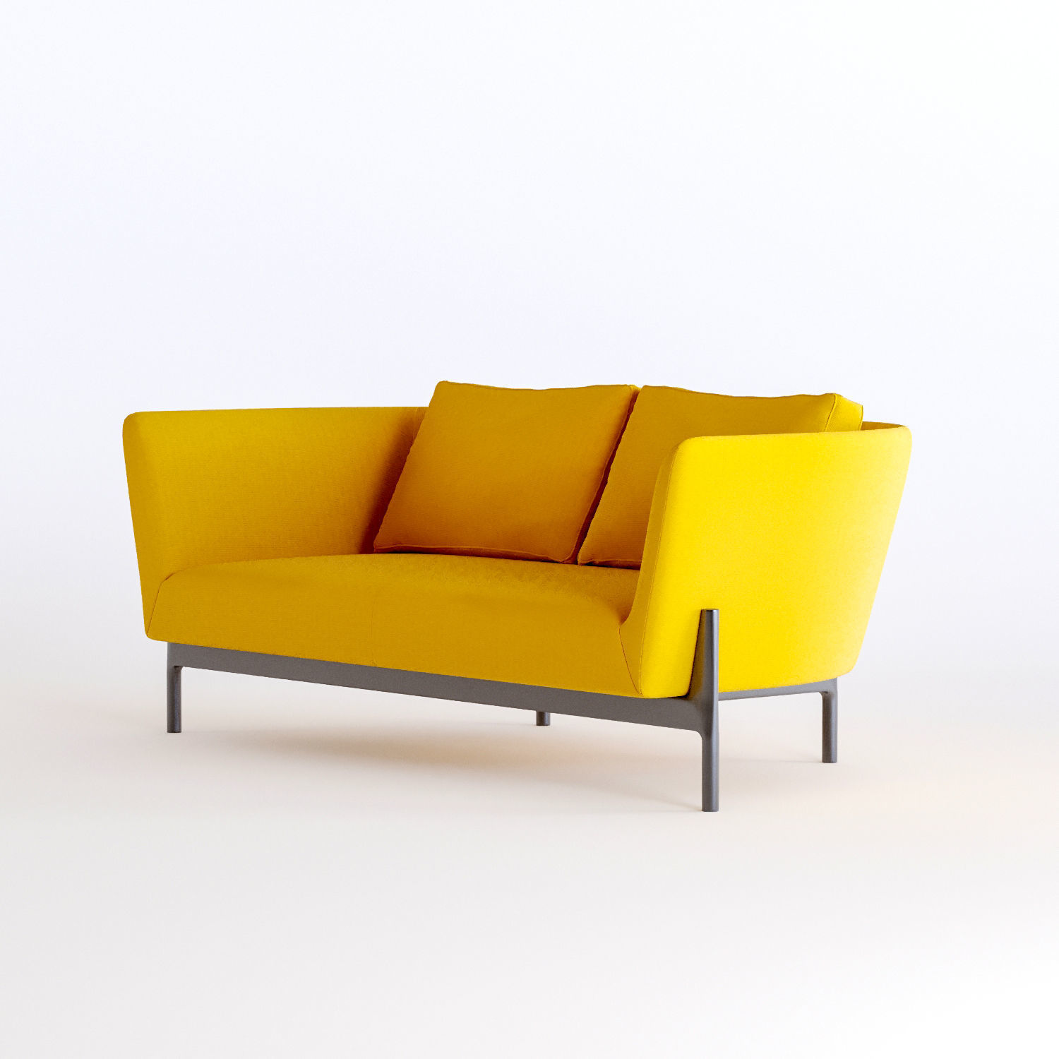 Loft sofa- bensen 3D model_3
