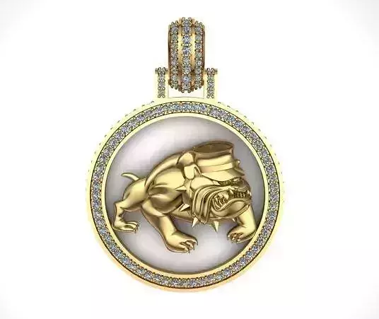 BULL DOG PENDANT