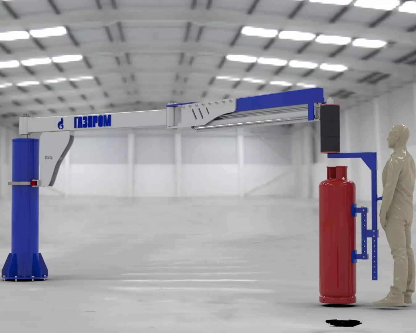 JIB Crane 3D model