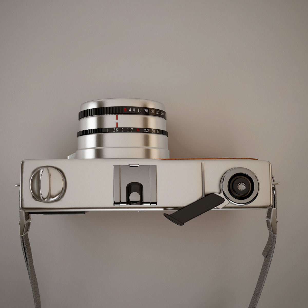 Classic Camera 3D model_3