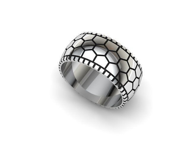 Man wedding ring 3D print model