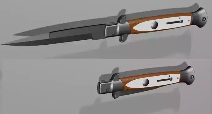 The Last of Us Ellie Switchblade tlou2 cosplay 3D print model