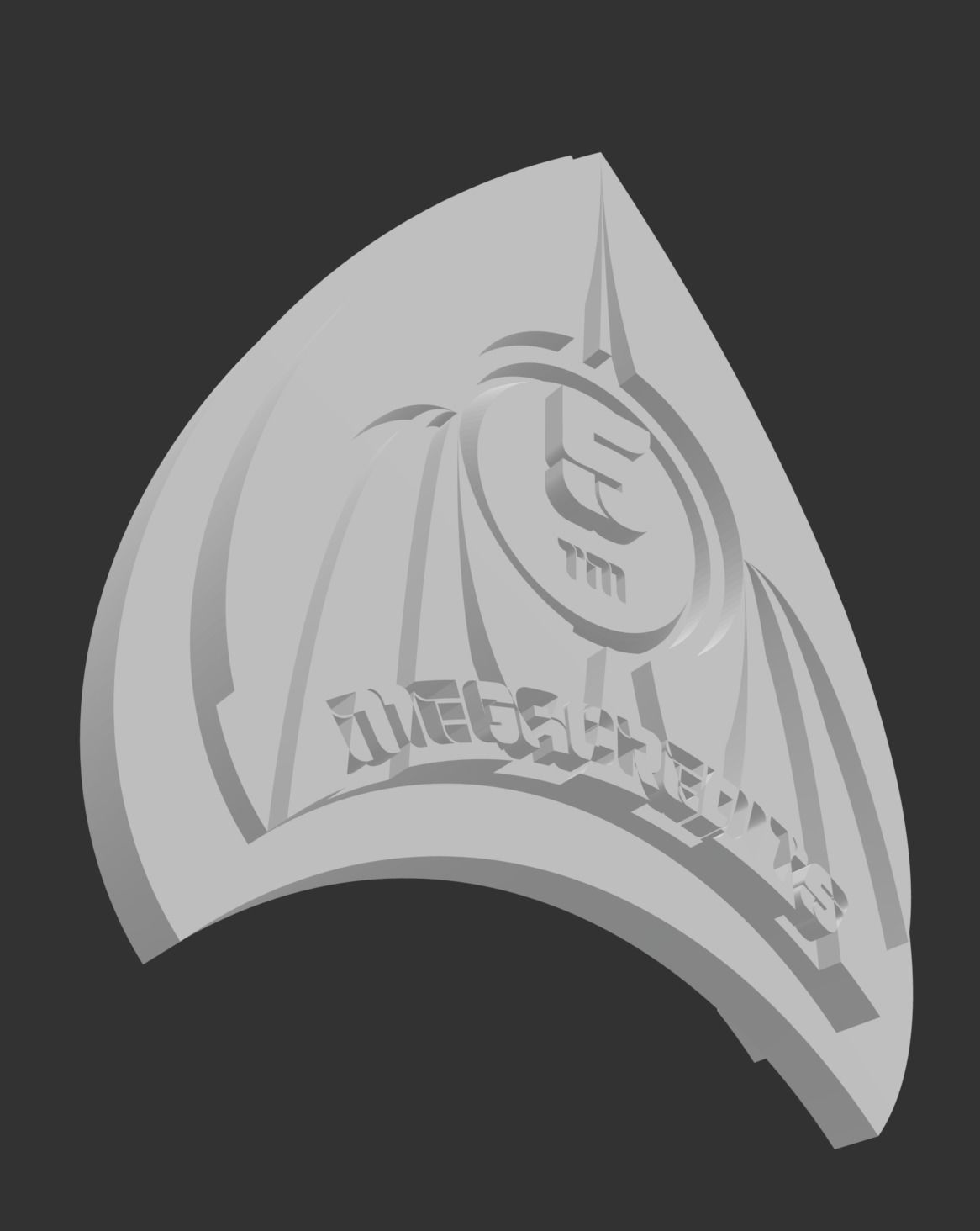 Terraforming Mars 5 Megacredits Coin 3D print model_4