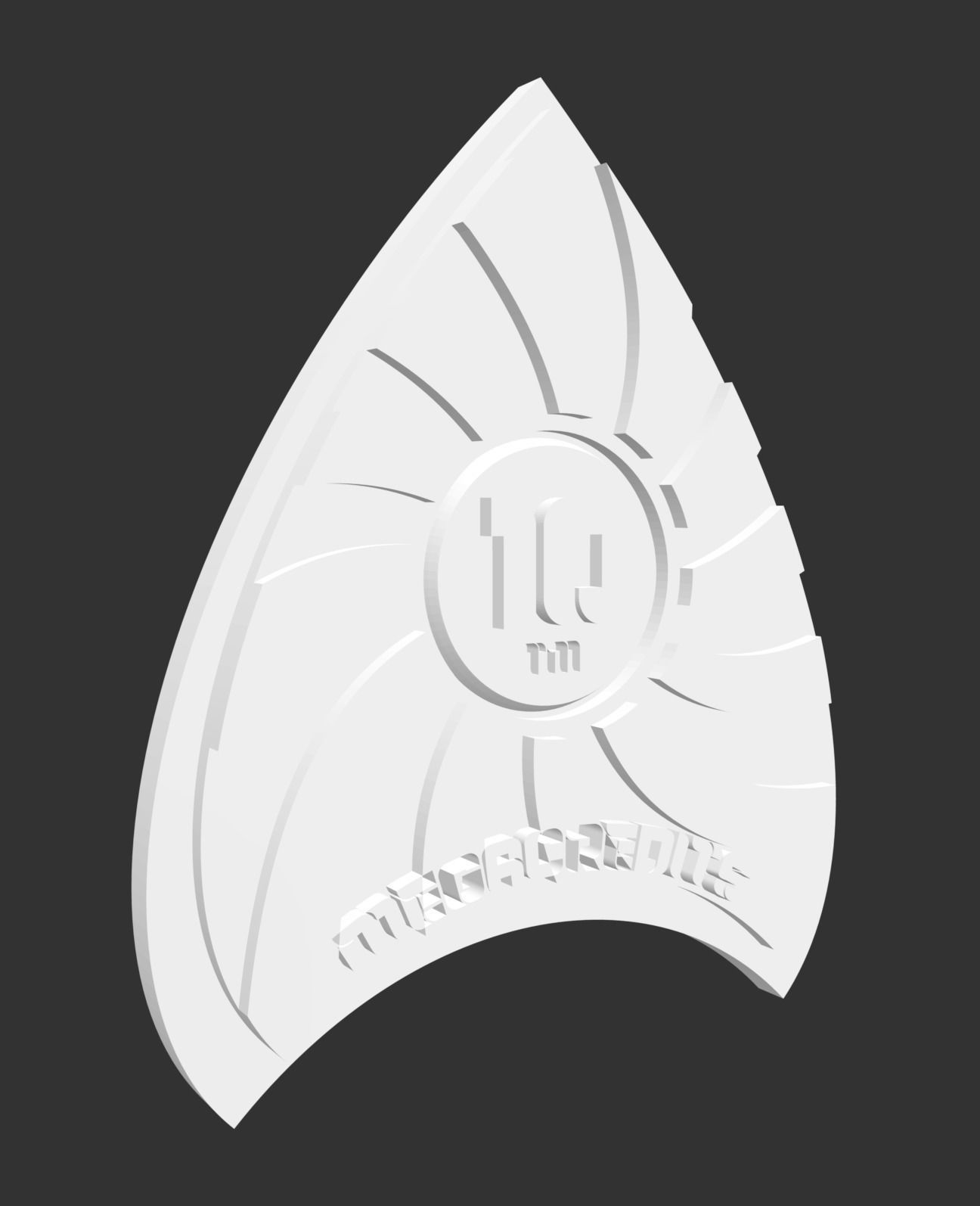 Terraforming Mars 10 Megacredits Coin 3D print model 3D print model_2