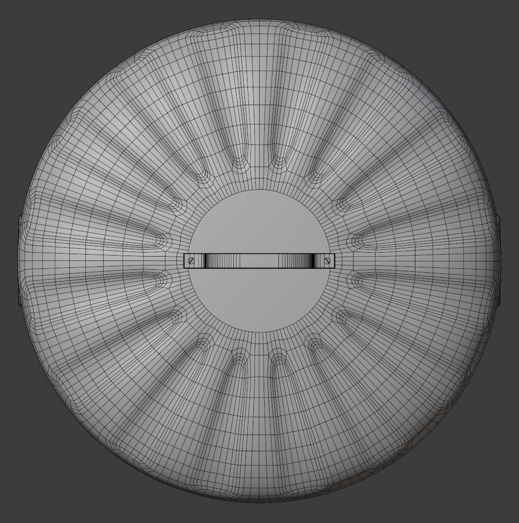 Outdoor Trash Can 3D model_5