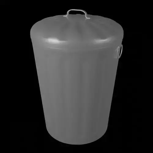 Outdoor Trash Can