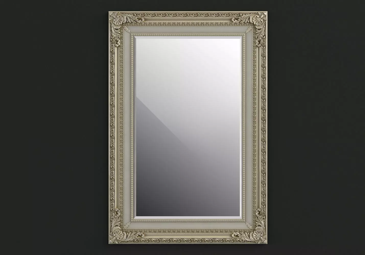 Carved frame  3D model_0