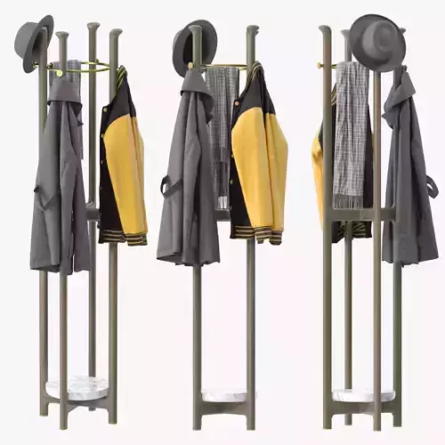 Porada Igor  Coat Rack 3D model