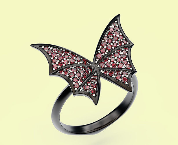 Ring Fly by Night 3D print model