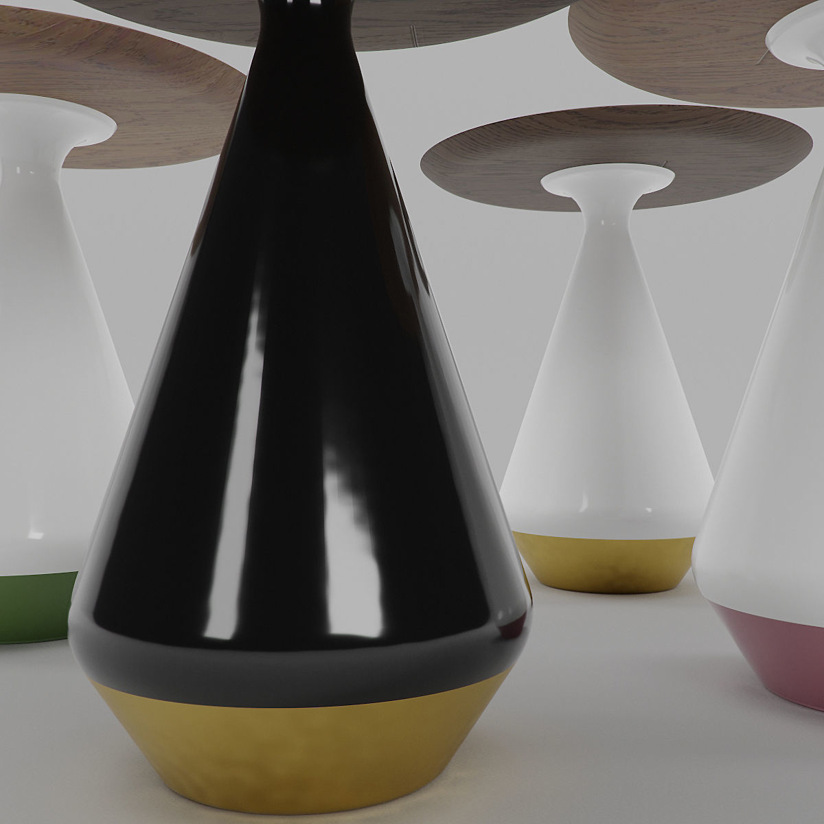 Amira Coffee Table Small 3D model_6