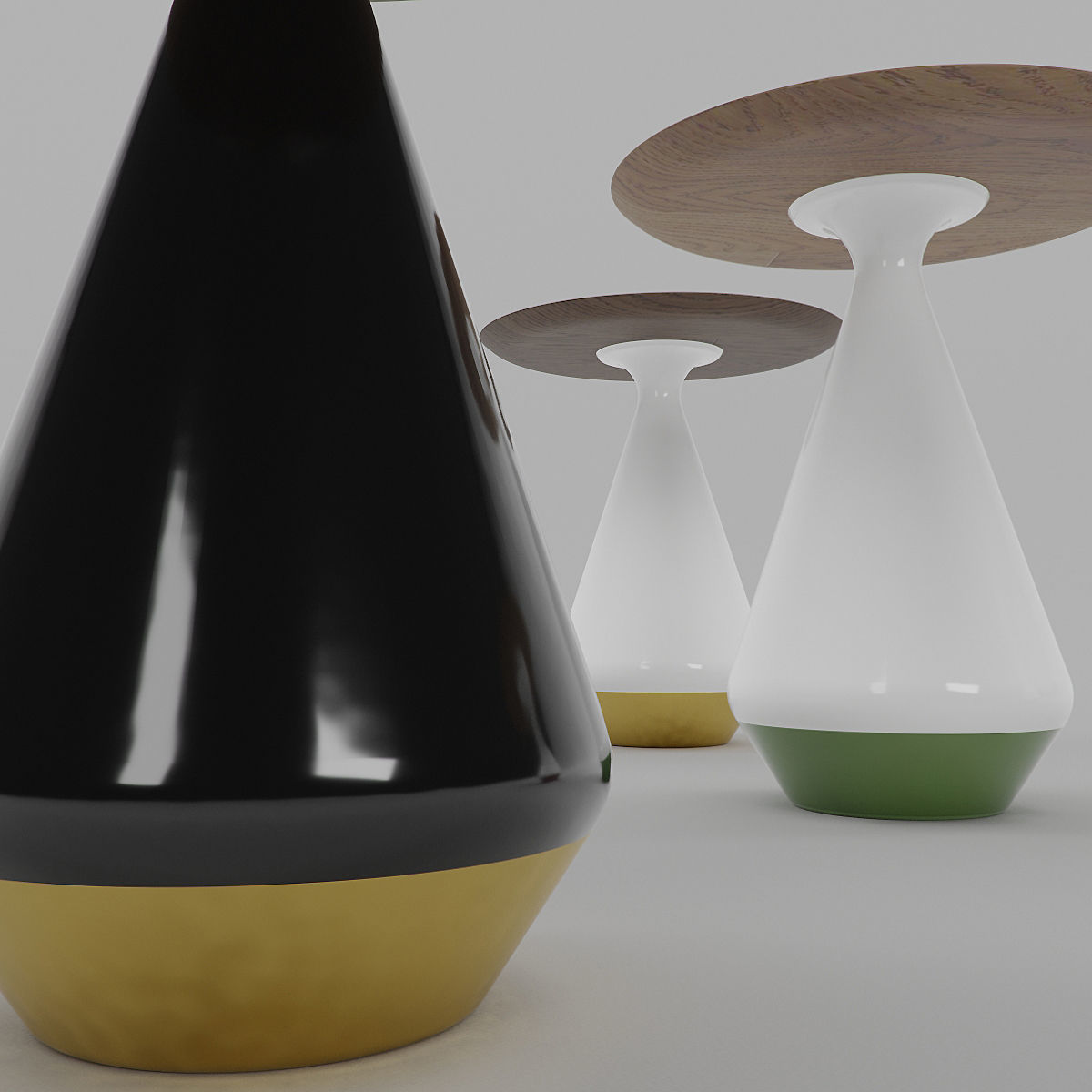 Amira Coffee Table Small 3D model_4