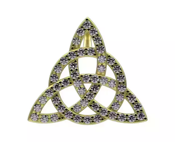 Pendant Triskele 3D print model