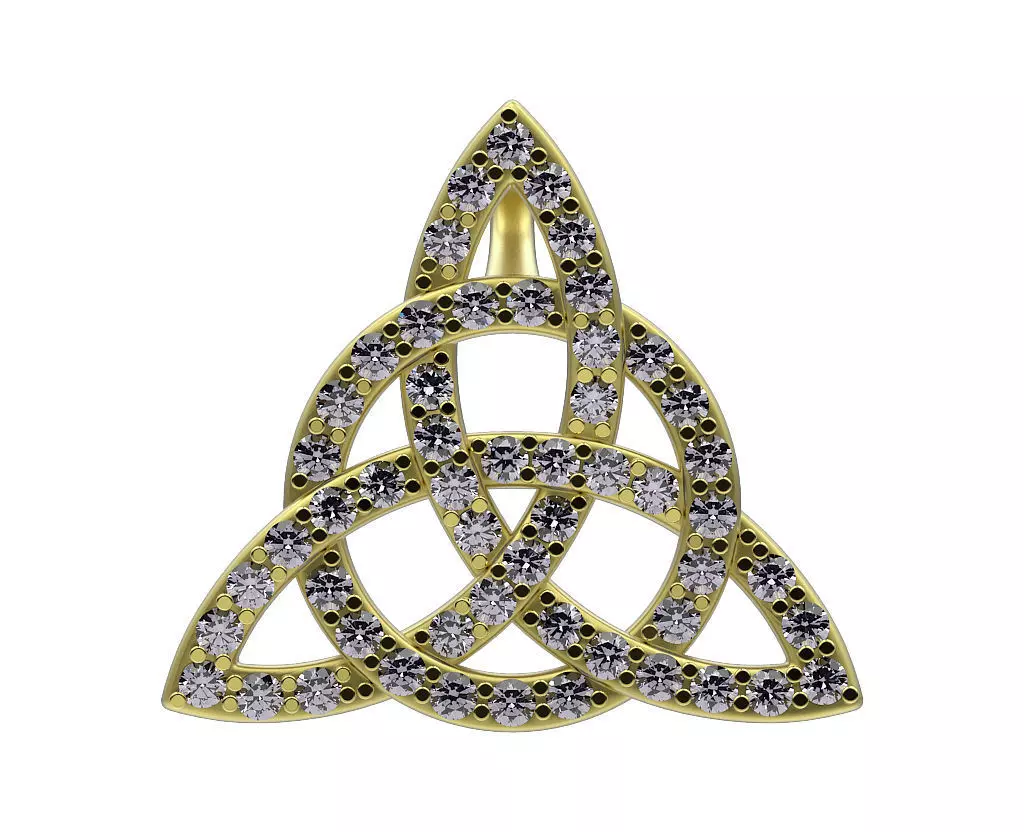 Pendant Triskele 3D print model