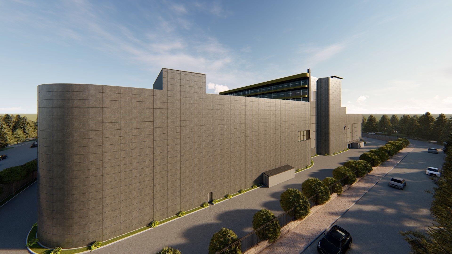 Mall And Business center  3D model_4