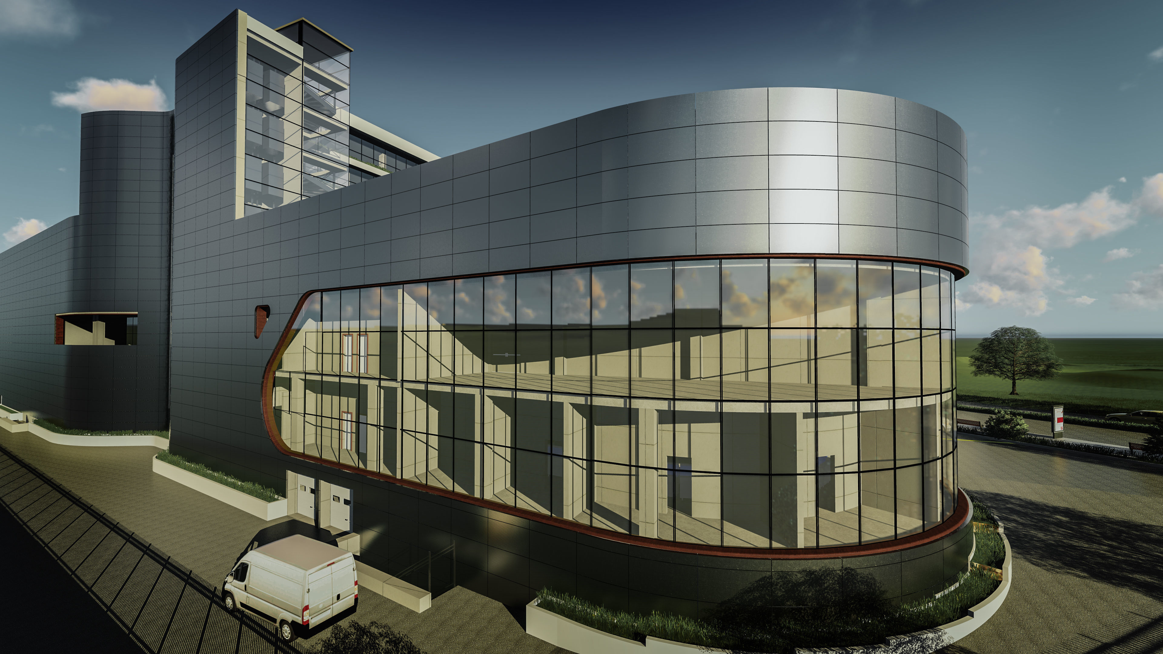 Mall And Business center  3D model_18