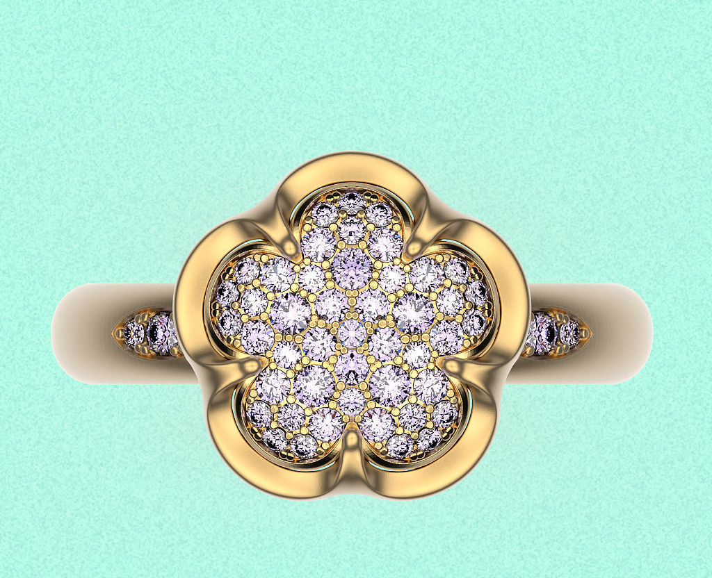 Ring BonTon 3D print model_2