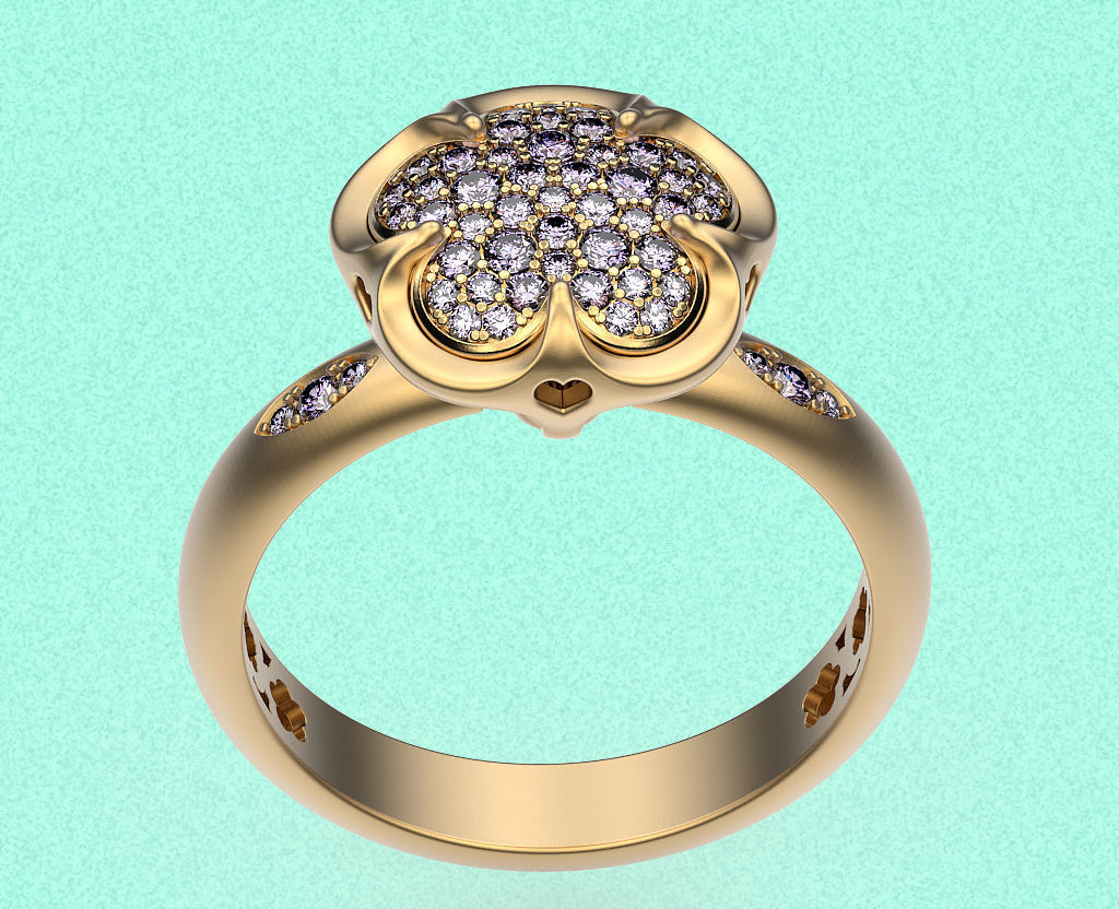 Ring BonTon 3D print model_1