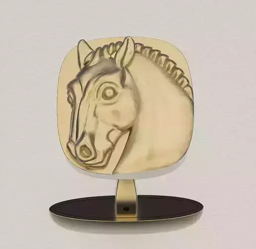 CuffLinks Horse 3D print model
