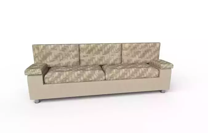 realistic sofa 3D couch 3D model