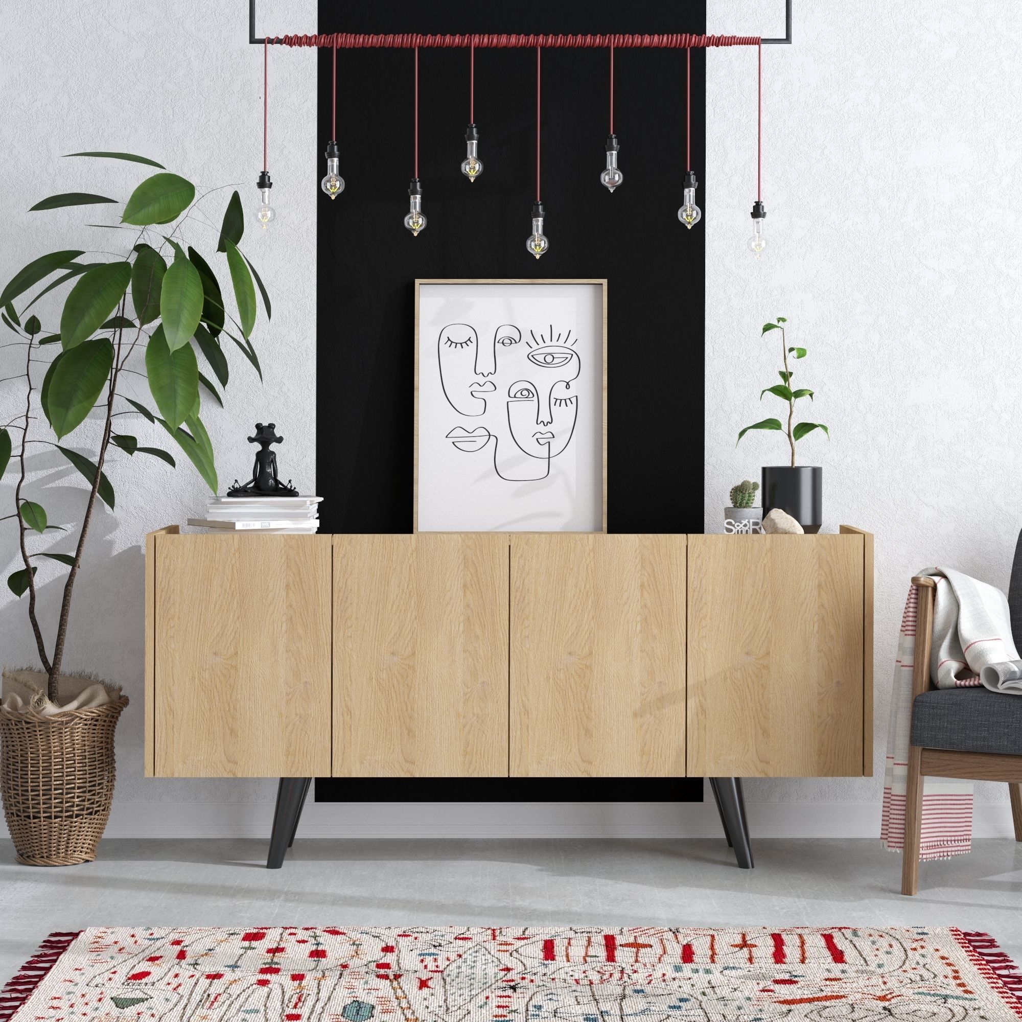 CORONA SCENE 01-Home Lifestyle 3D model_1