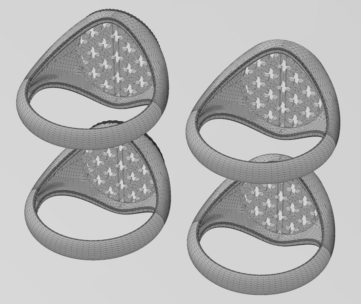 Moroccan beldi signet ring 3D print model_17