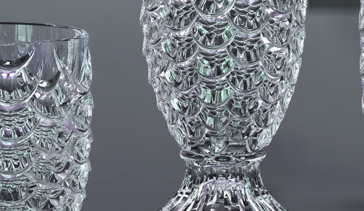 DECORE coffee cup with fish scales Free 3D print model_3