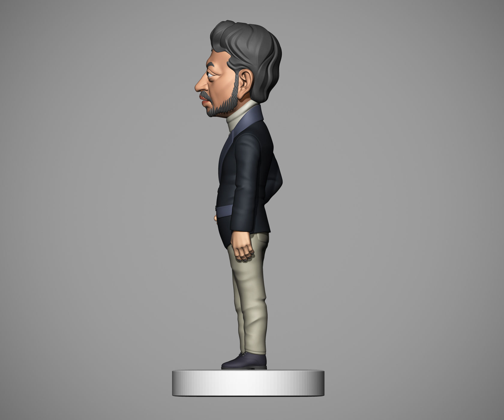 Irrfan Khan 3D print model_25