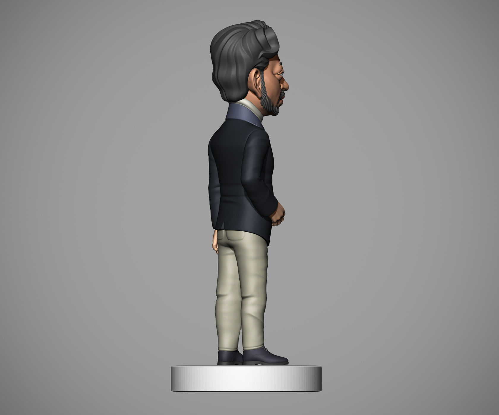 Irrfan Khan 3D print model_19