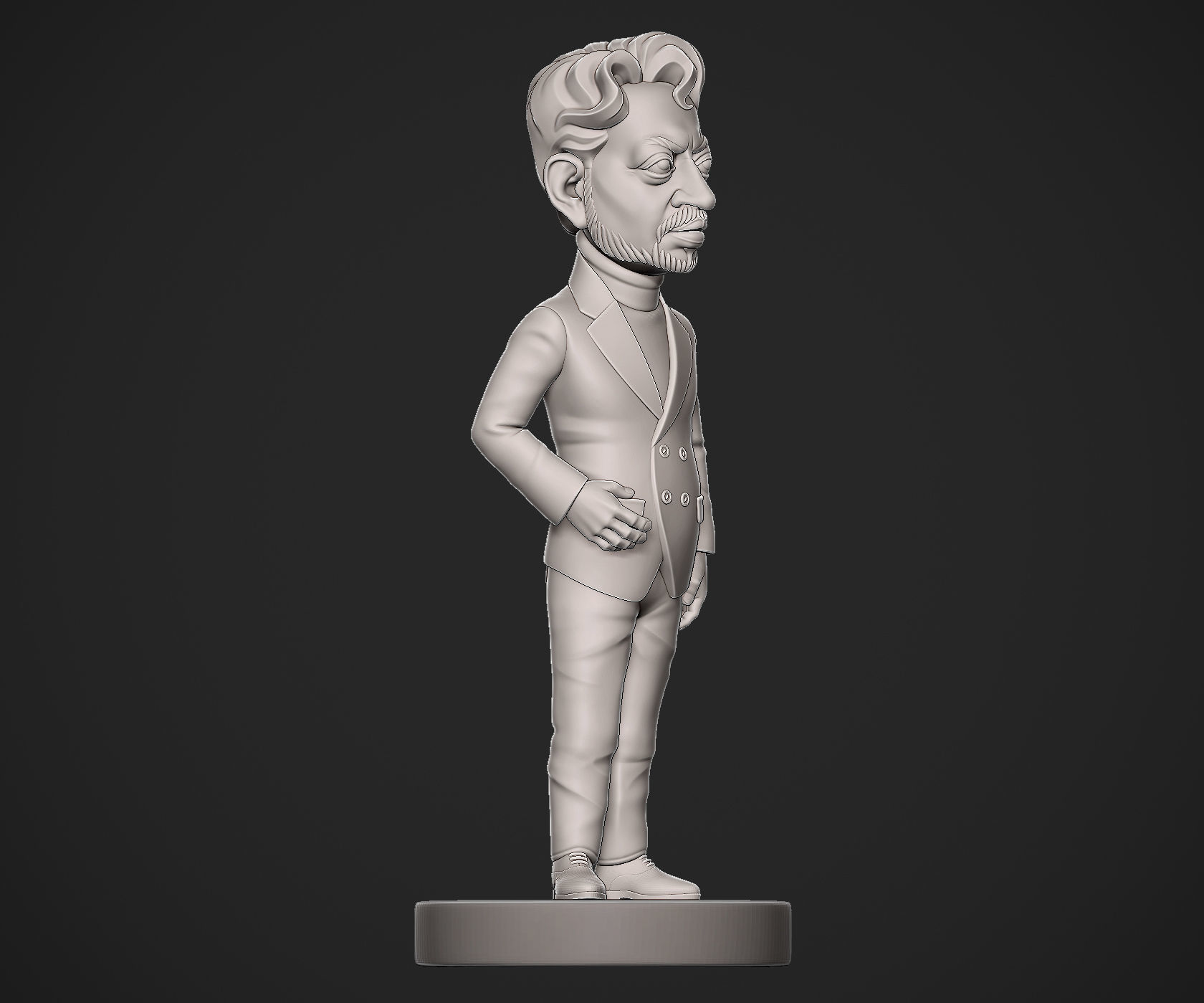 Irrfan Khan 3D print model_31