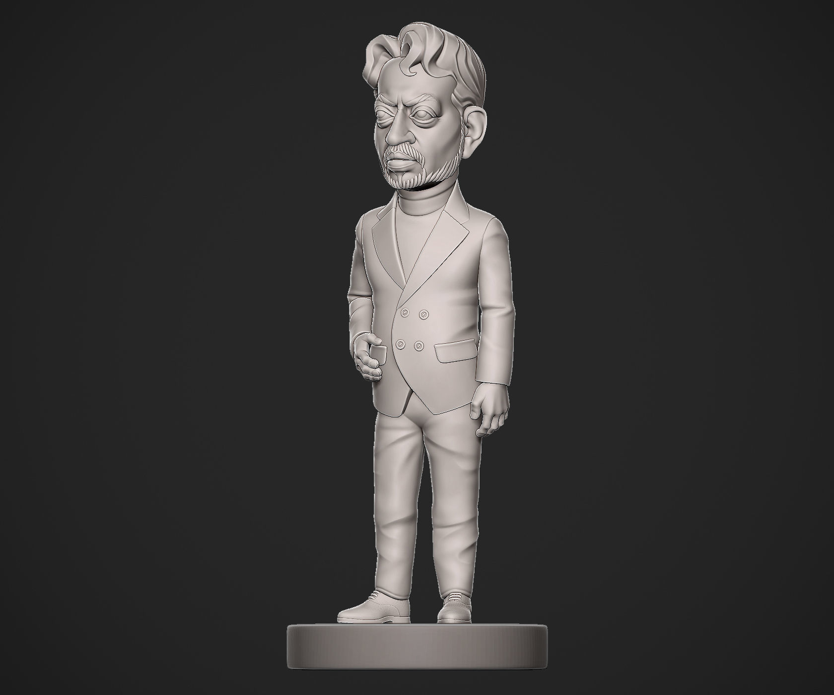Irrfan Khan 3D print model_43