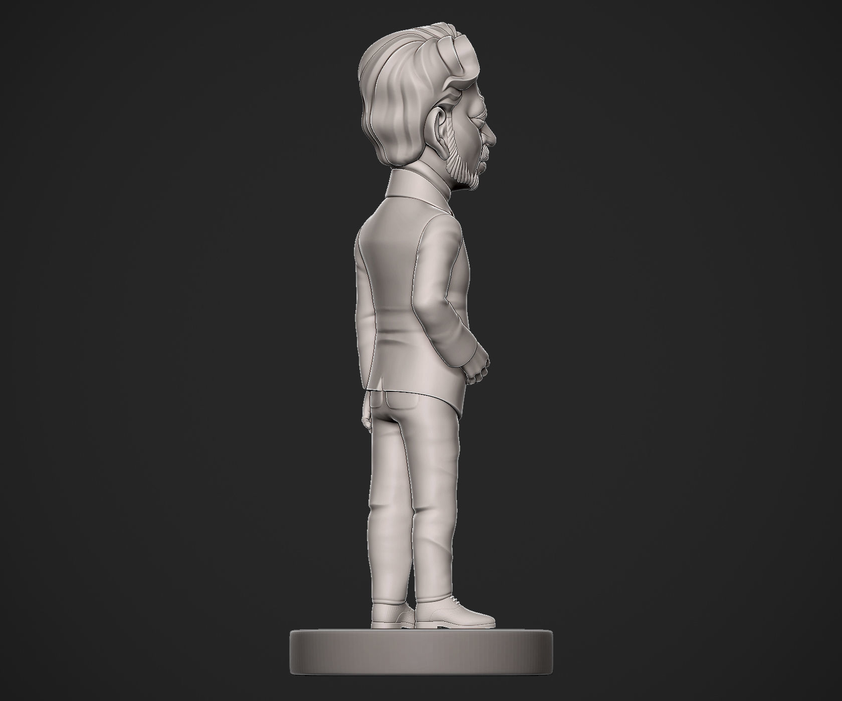 Irrfan Khan 3D print model_34