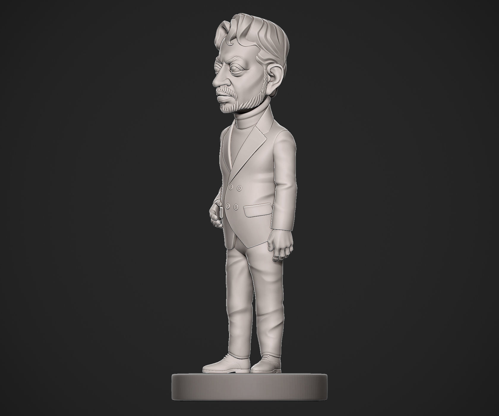 Irrfan Khan 3D print model_42