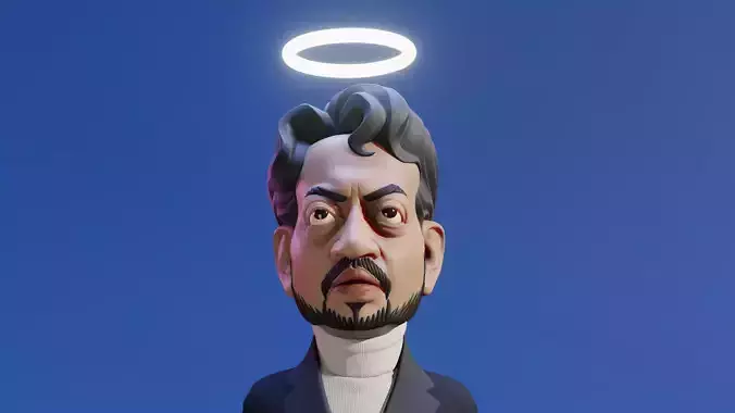Irrfan Khan  3D print model