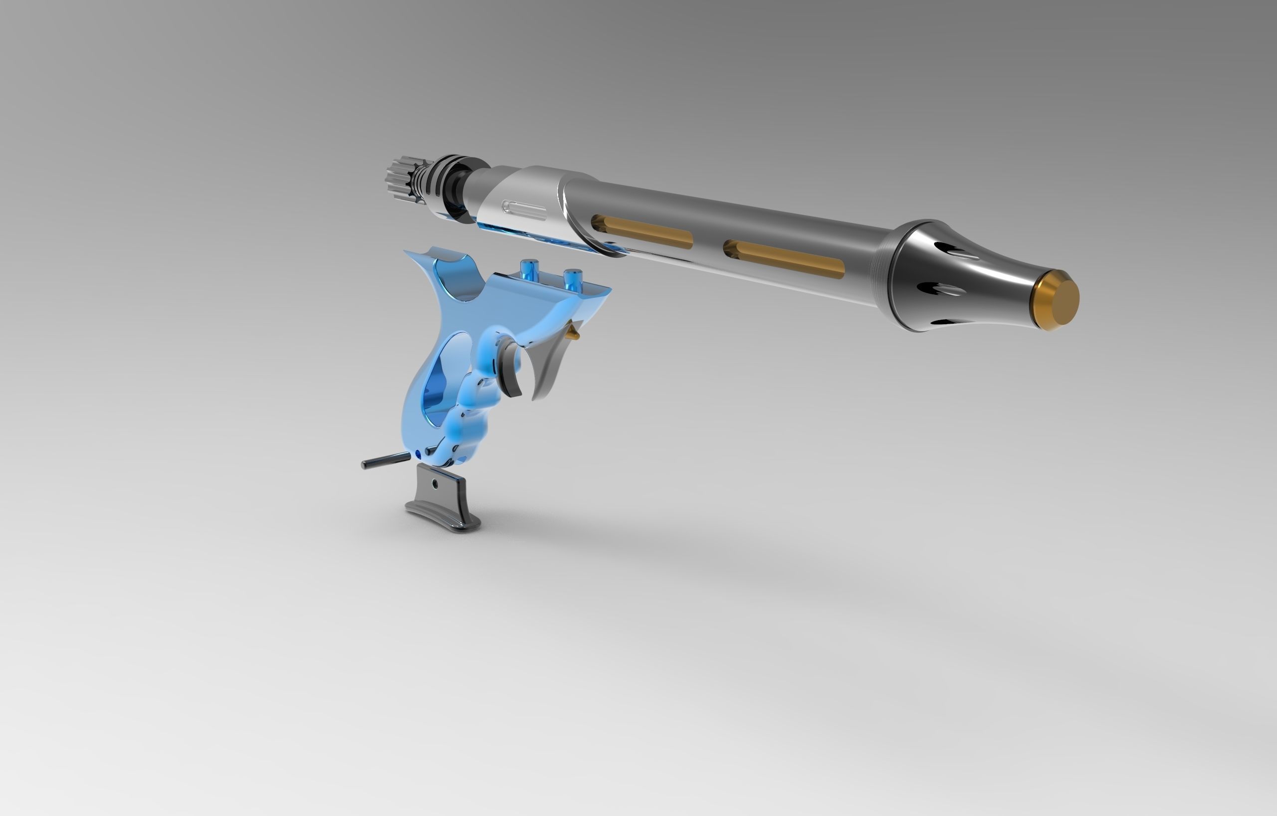 WESTAR-34 tool with handle 3D model_2