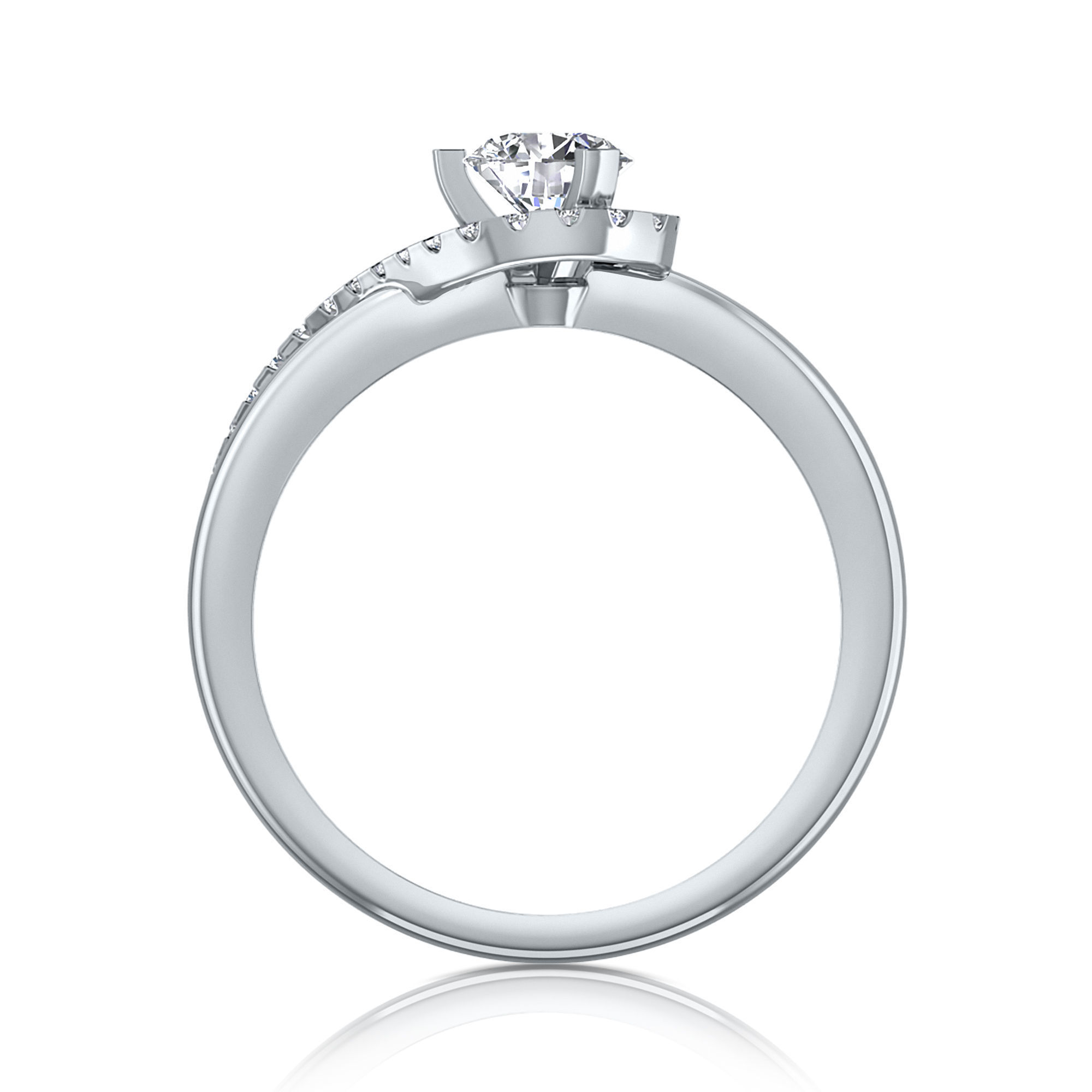 ENGAGEMENT RING 3D print model_1