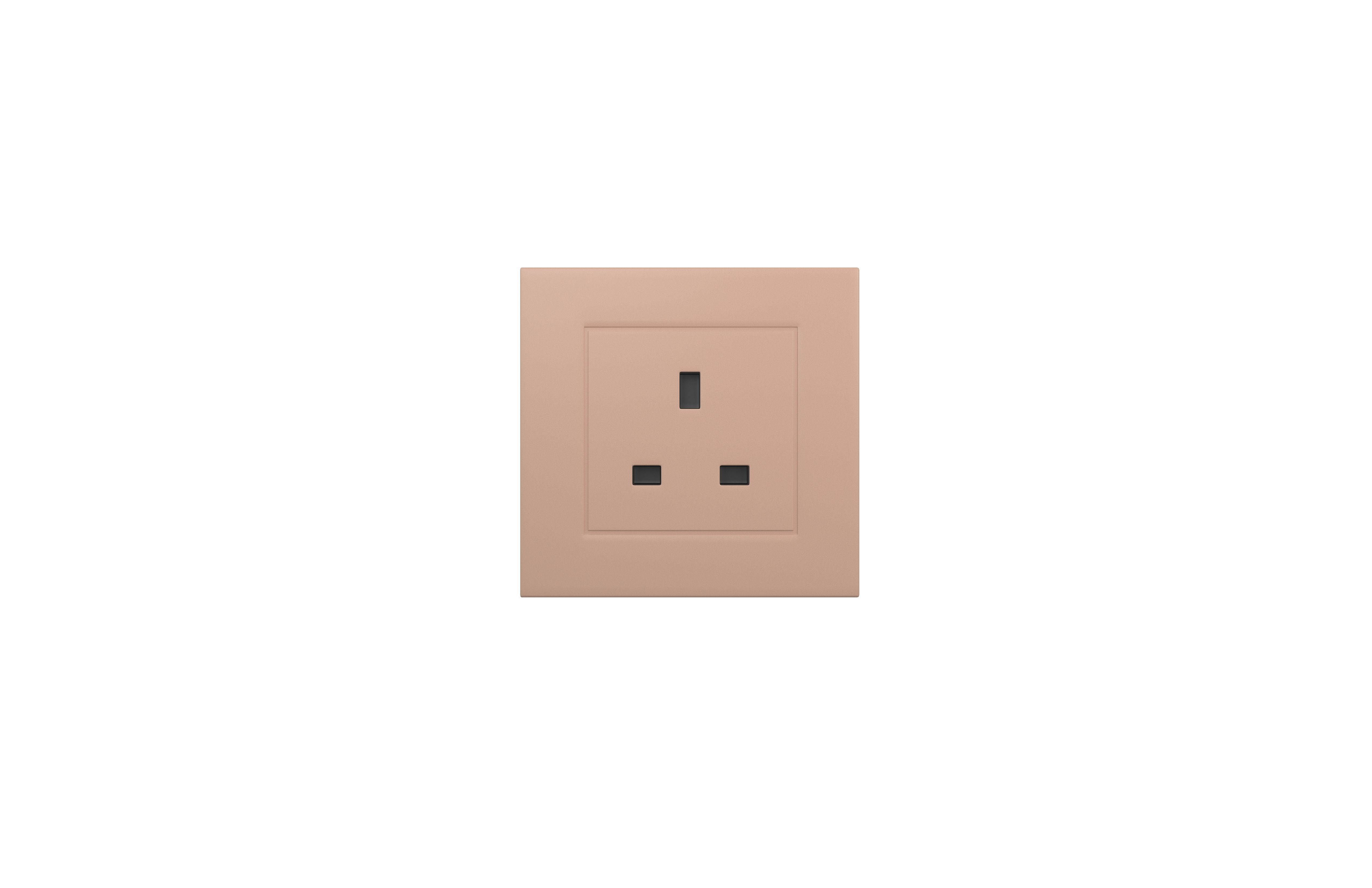Switch Socket UK v1 003 Low-poly 3D model_1