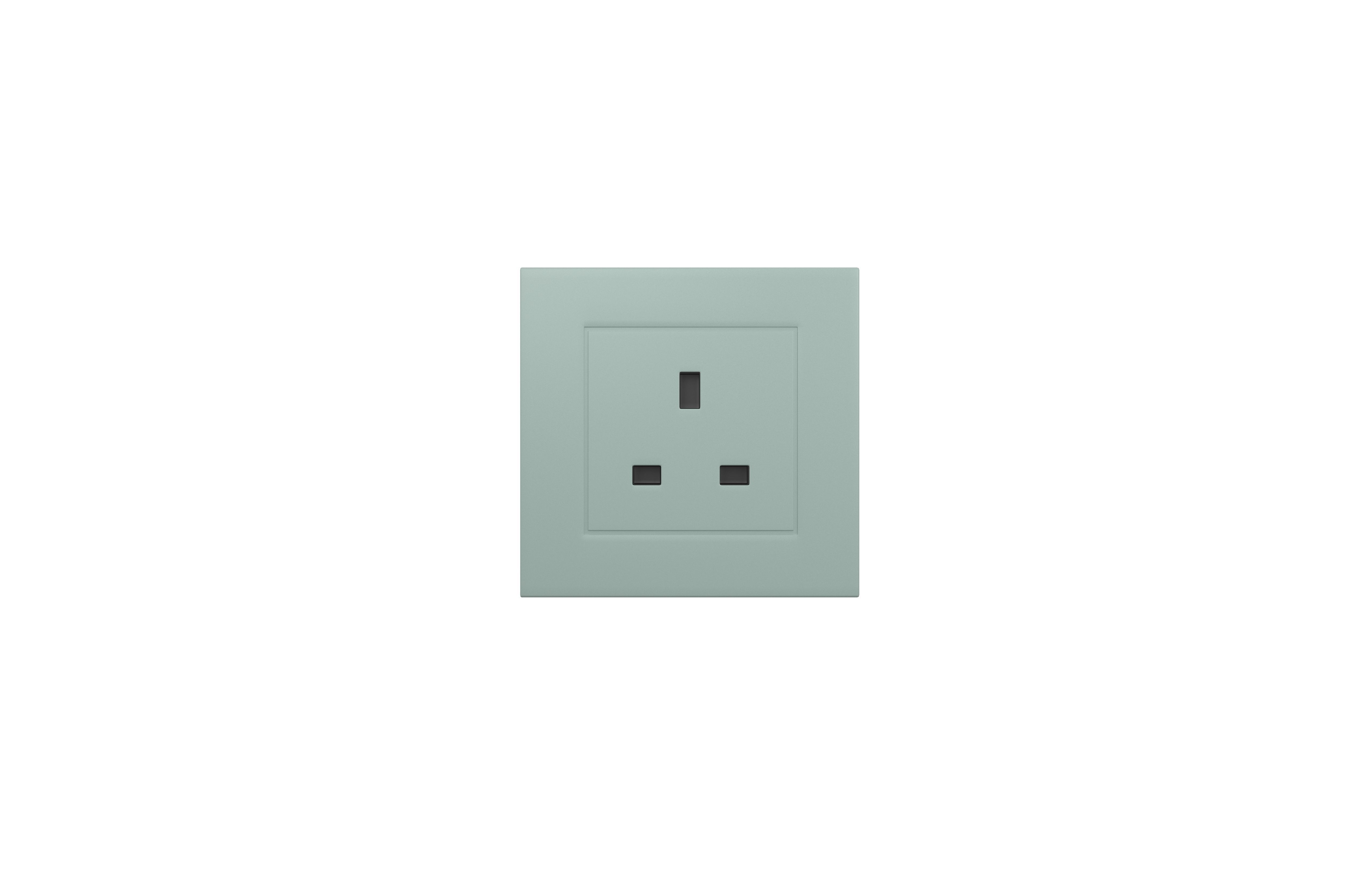 Switch Socket UK v1 005 Low-poly 3D model_1