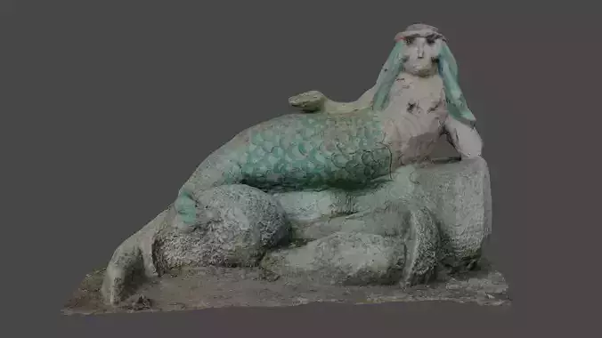 Mermaid statue