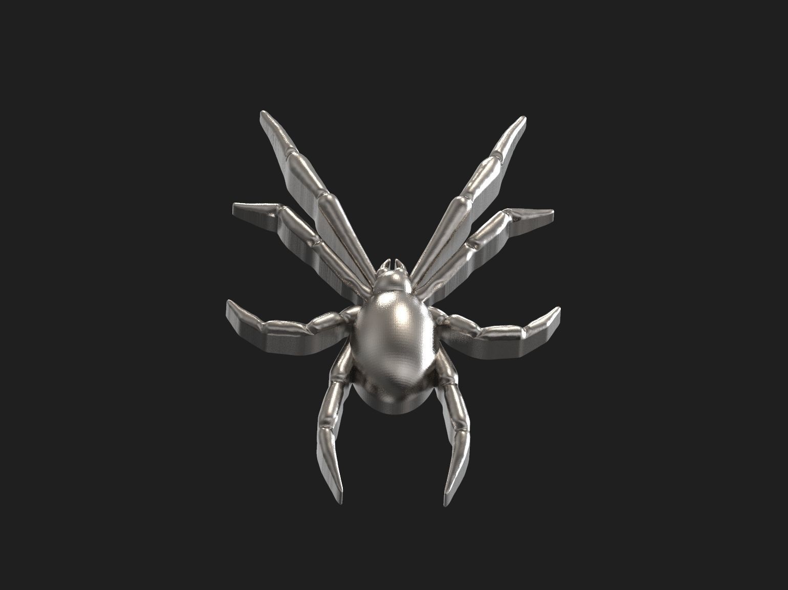 Spider relief 3D print model 3D print model_27