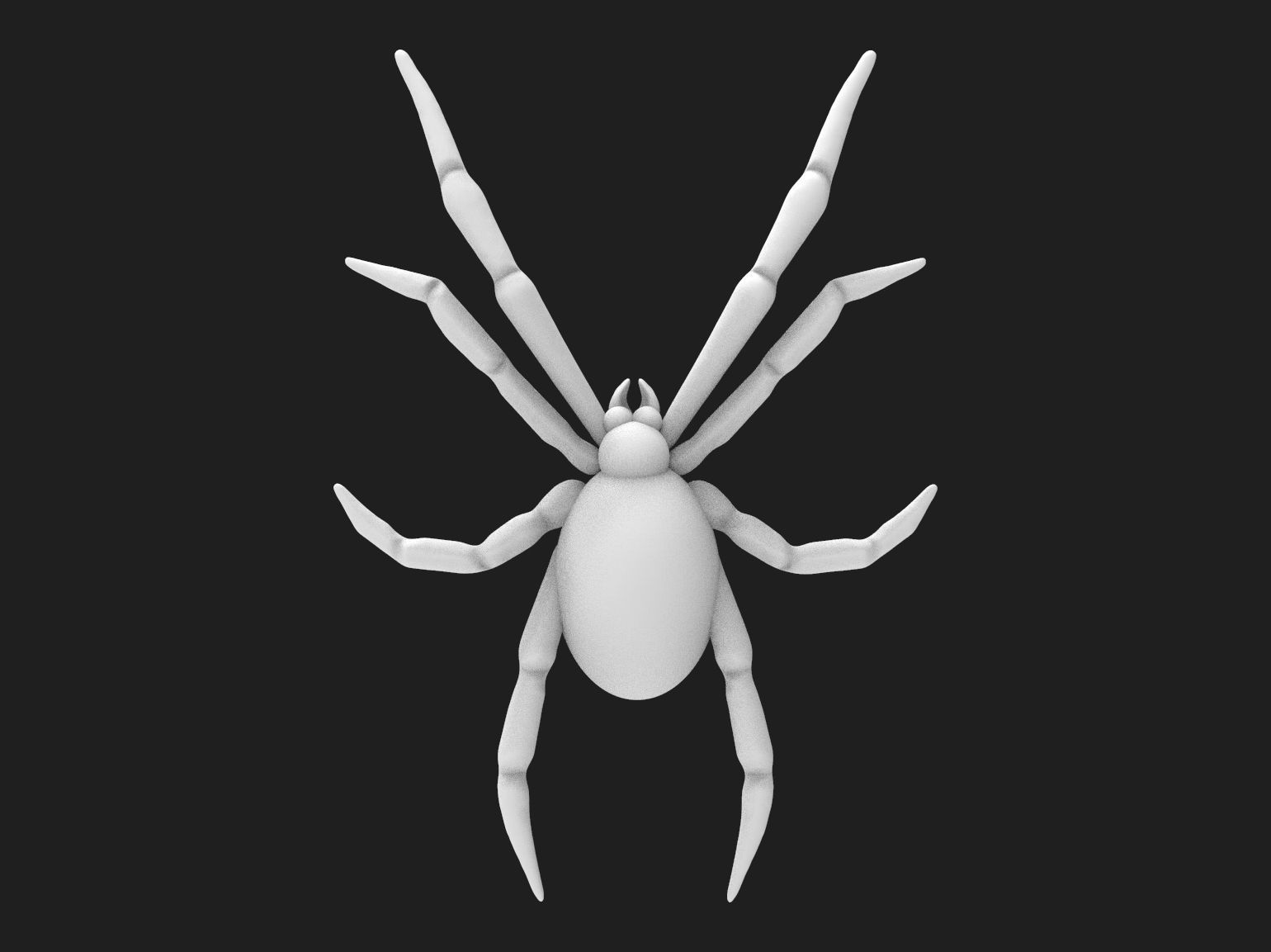 Spider relief 3D print model 3D print model_20