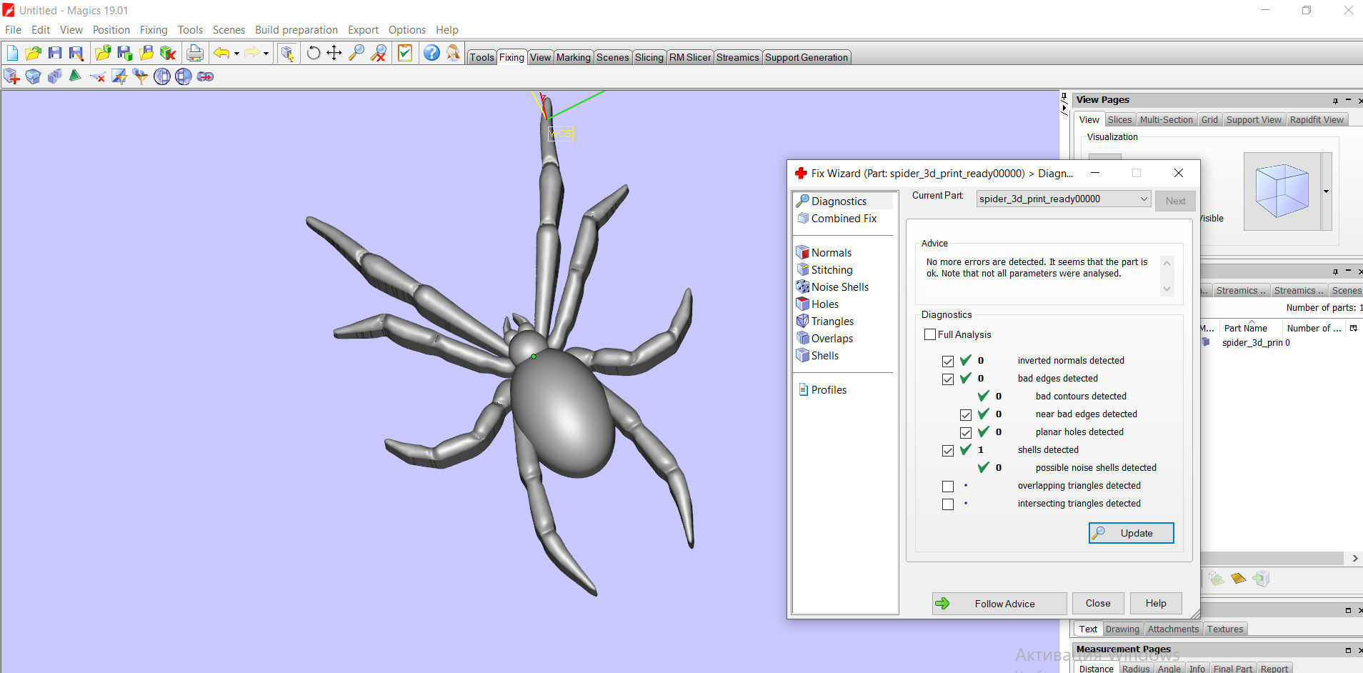 Spider relief 3D print model 3D print model_19