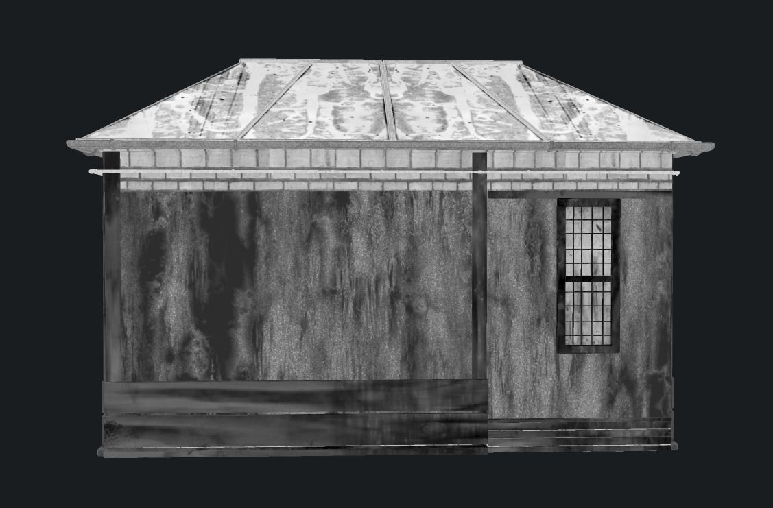 Modular building 0001 Low-poly 3D model_15